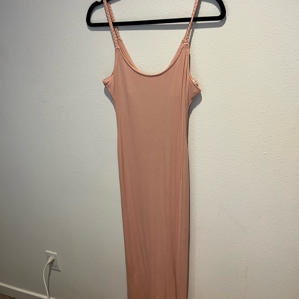 The Range braided midi dress